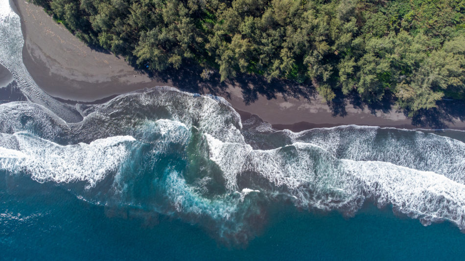 Waves meet land